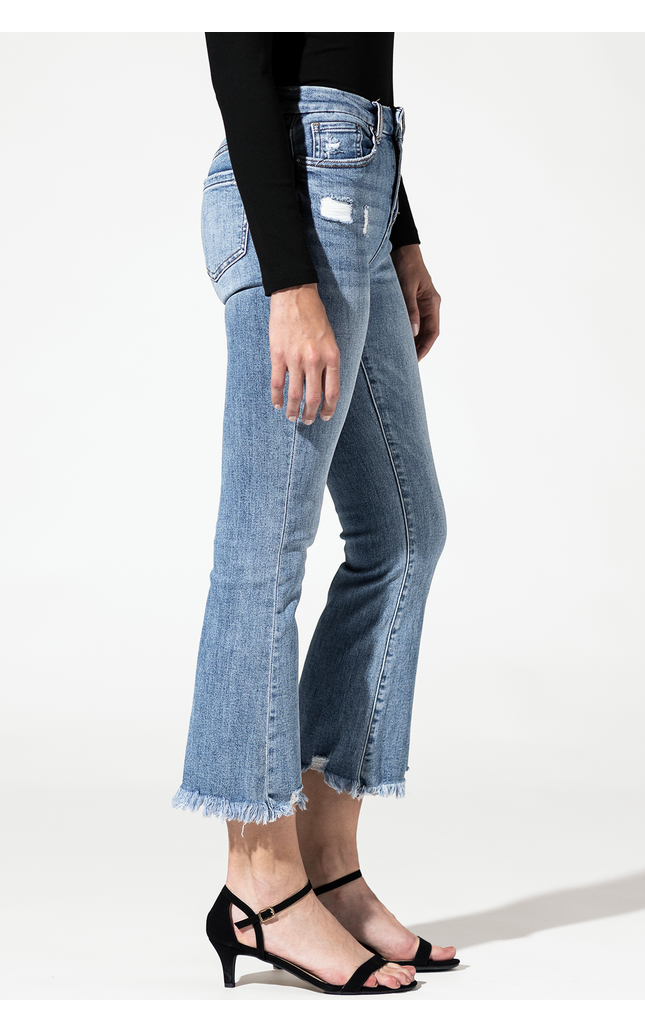 High Rise Crop Flare