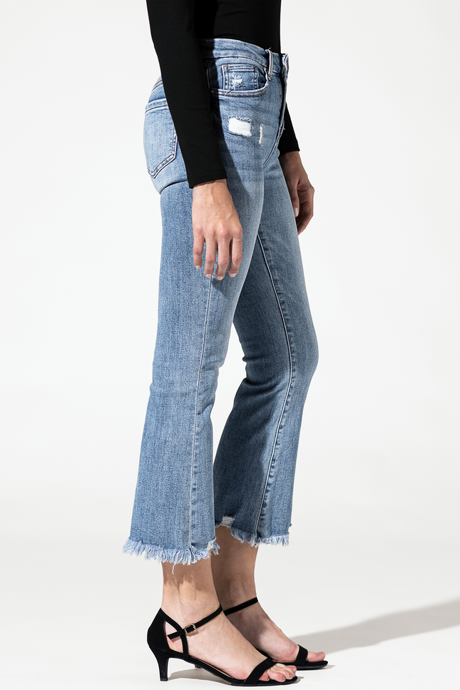 High Rise Crop Flare