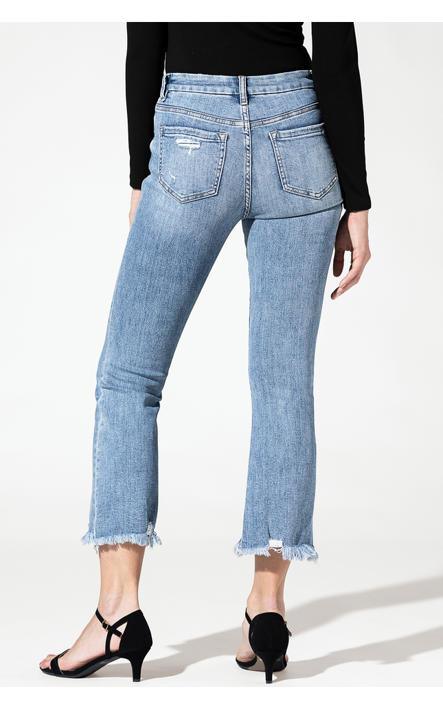 High Rise Crop Flare