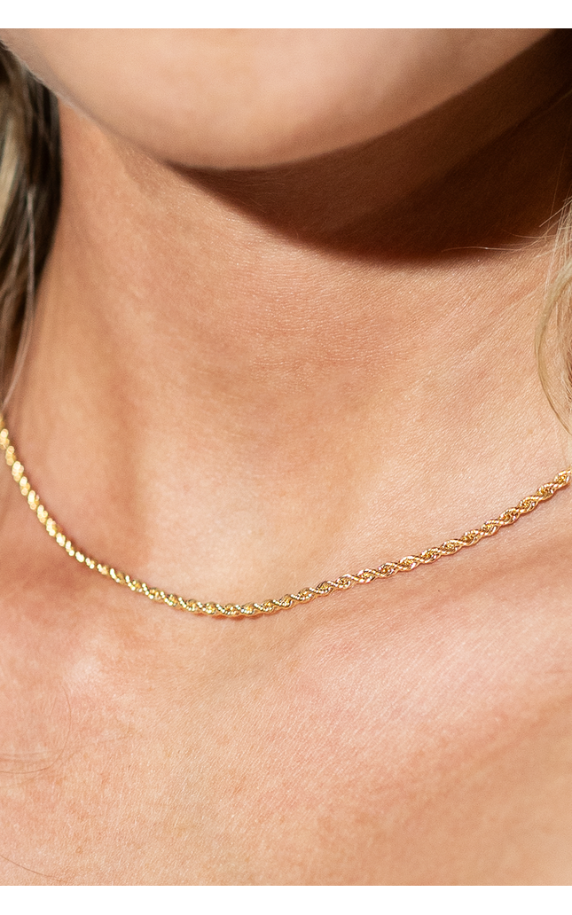 Sunrope Chain Necklace
