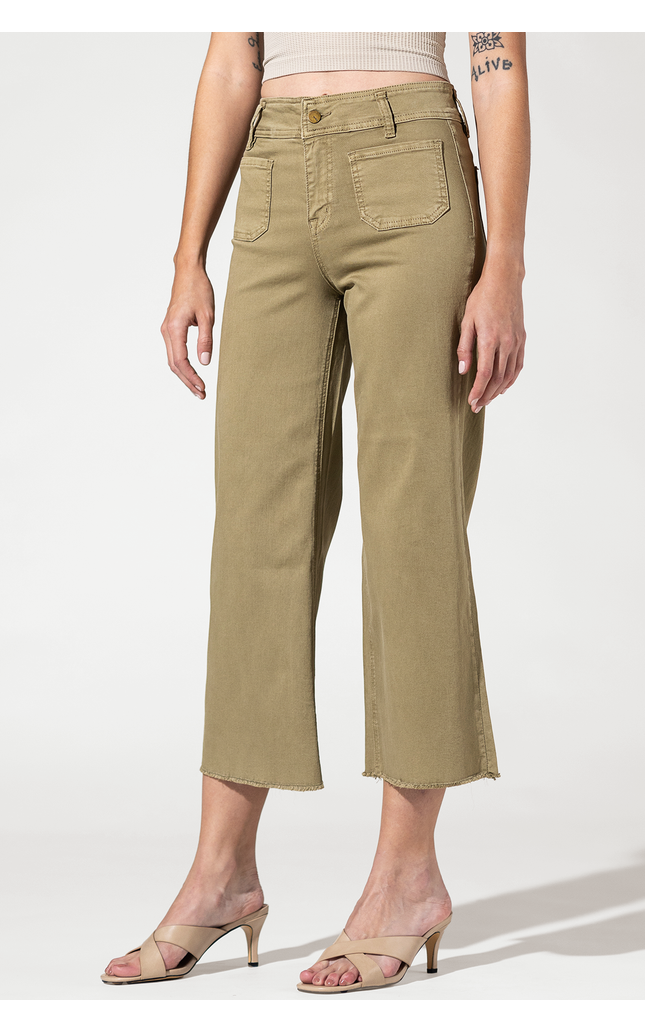 Super High Rise Wide Leg with Front Pockets