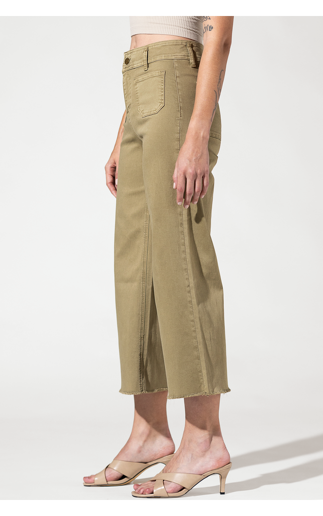 Super High Rise Wide Leg with Front Pockets