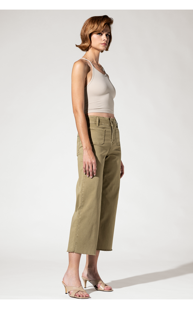 Super High Rise Wide Leg with Front Pockets