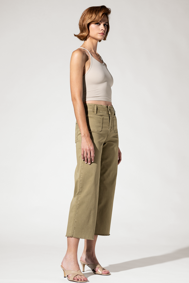 Super High Rise Wide Leg with Front Pockets