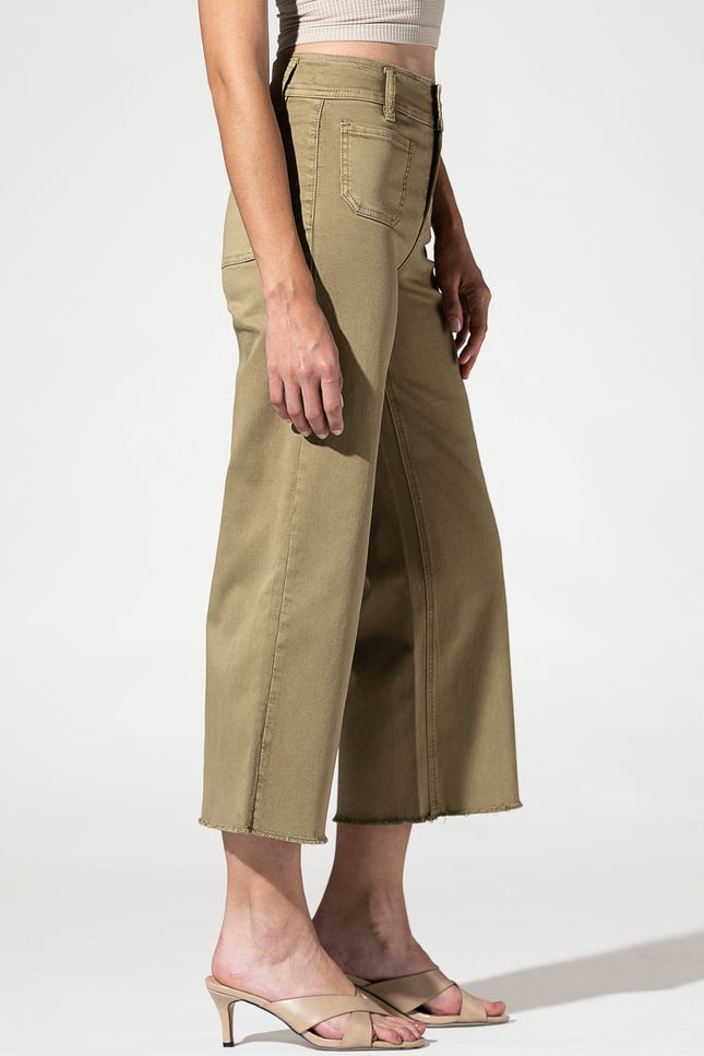Super High Rise Wide Leg with Front Pockets