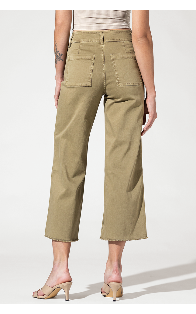 Super High Rise Wide Leg with Front Pockets