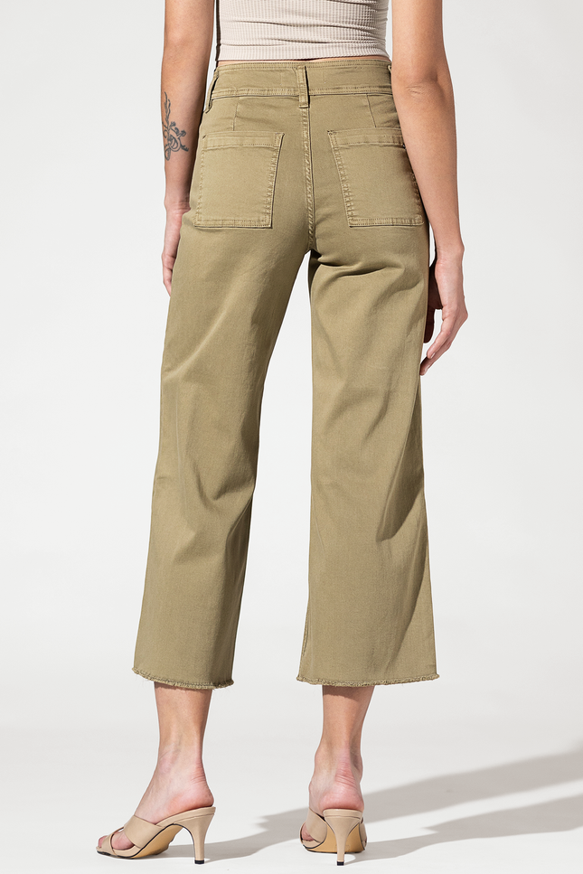 Super High Rise Wide Leg with Front Pockets