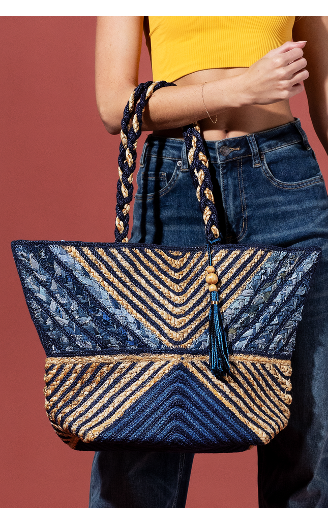 Biloxi Breeze Jute Bag