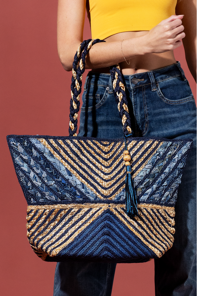 Biloxi Breeze Jute Bag