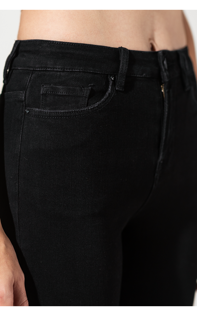 High Rise Crop Wide Leg