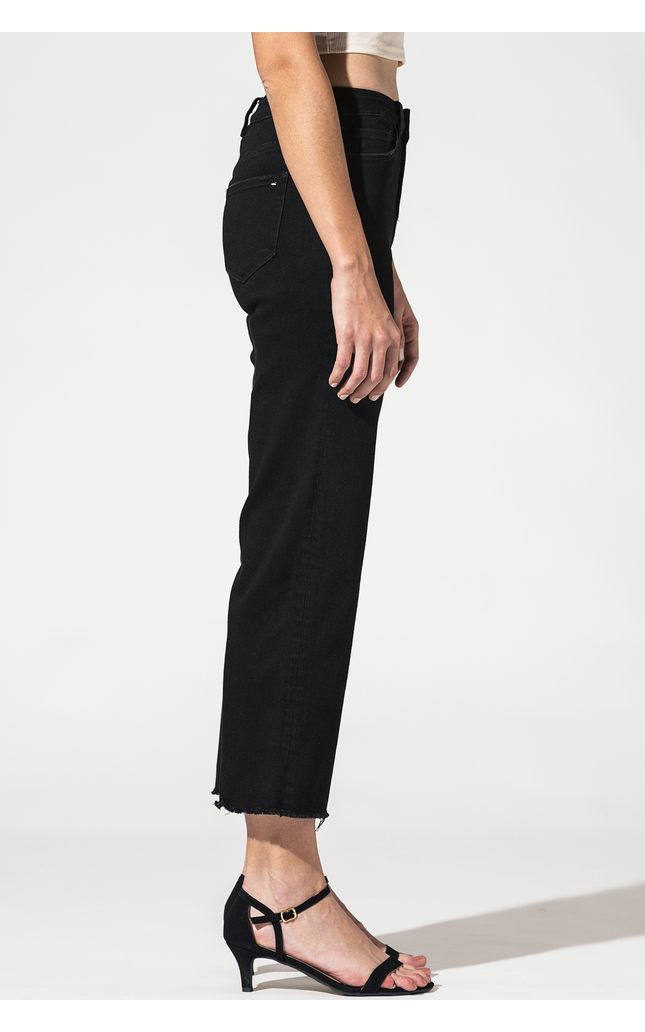 High Rise Crop Wide Leg