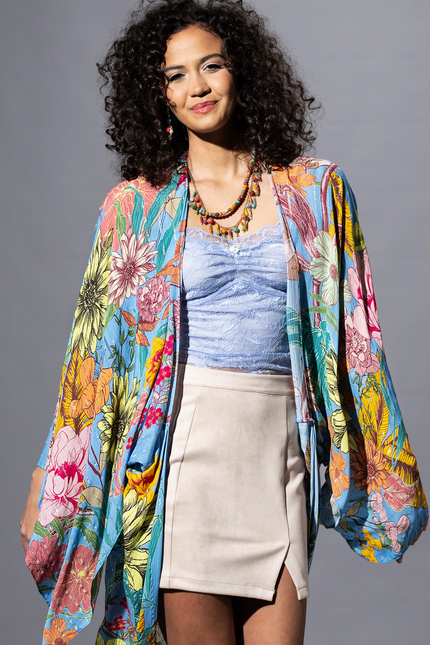 Skyflower Kimono