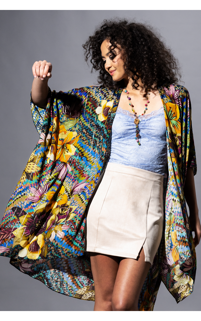 Electric Oasis Kimono