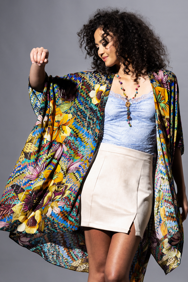 Electric Oasis Kimono