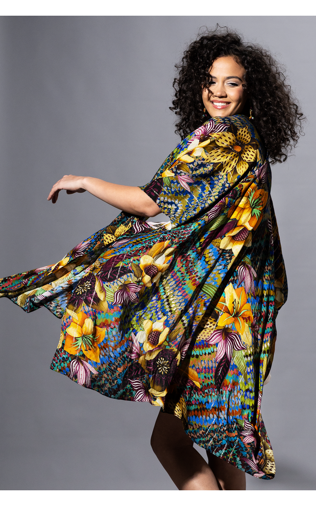 Electric Oasis Kimono