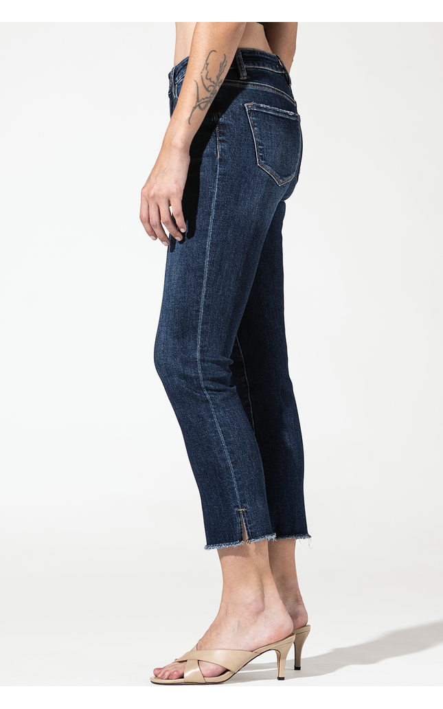 Skinny Mid Rise Crop