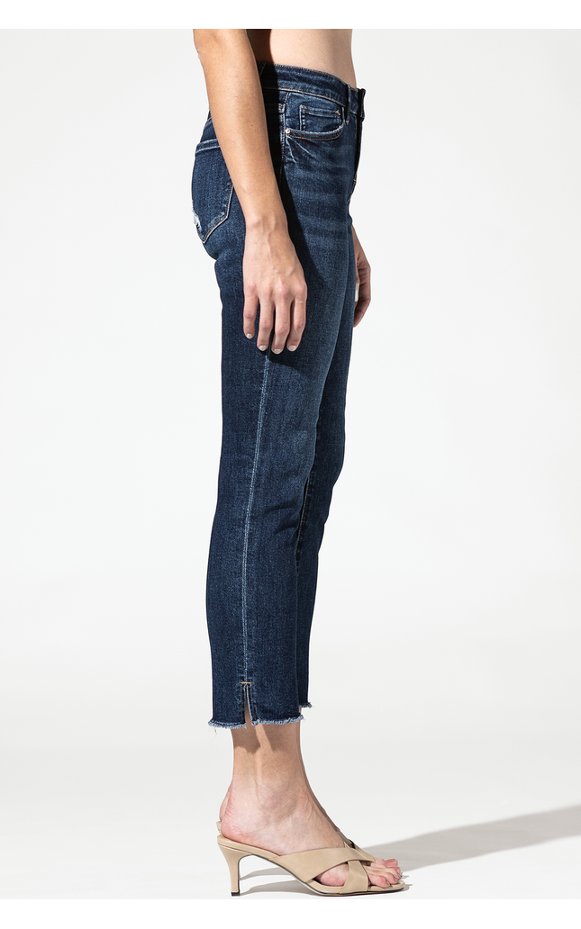 Skinny Mid Rise Crop