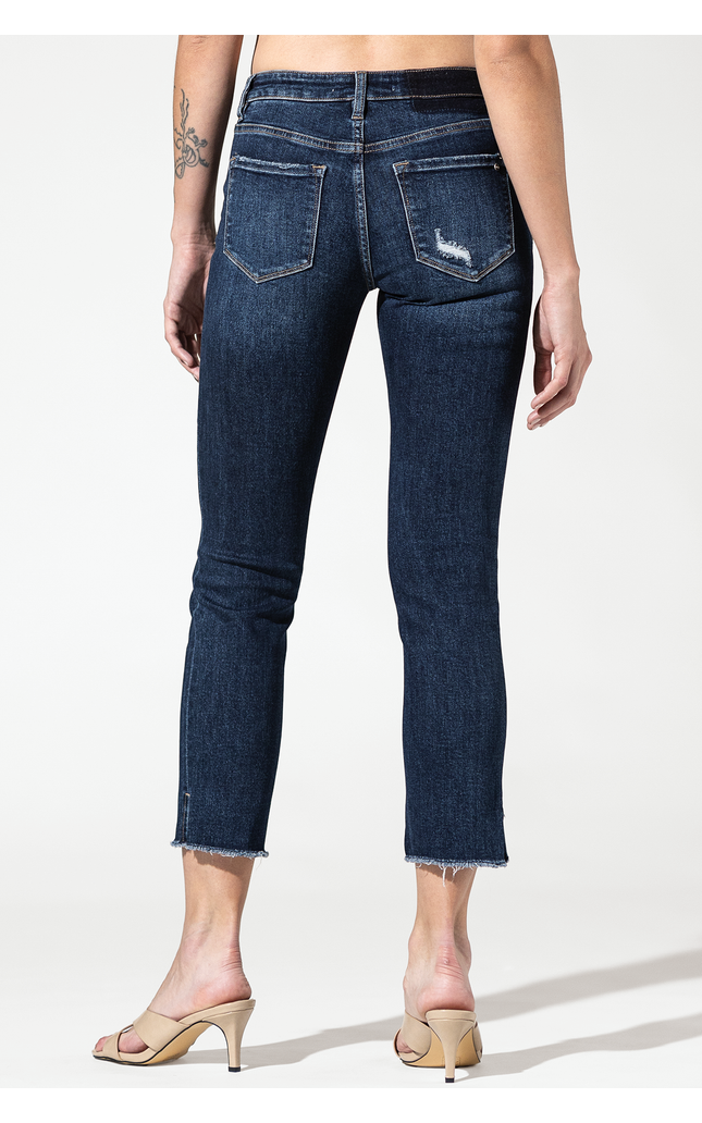 Skinny Mid Rise Crop