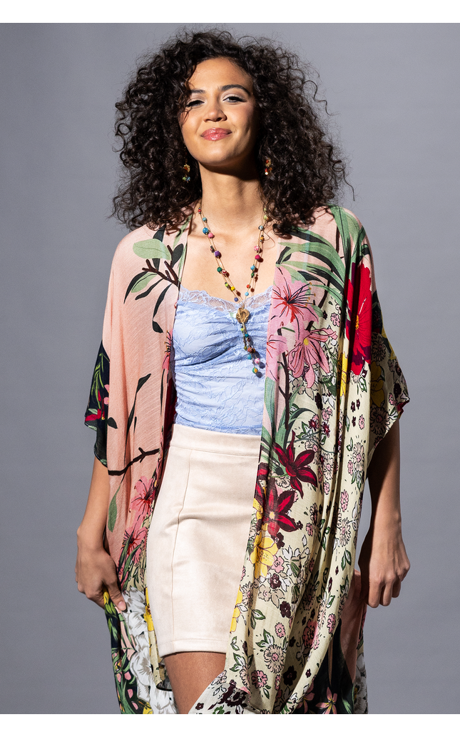 Blush Meadow Kimono