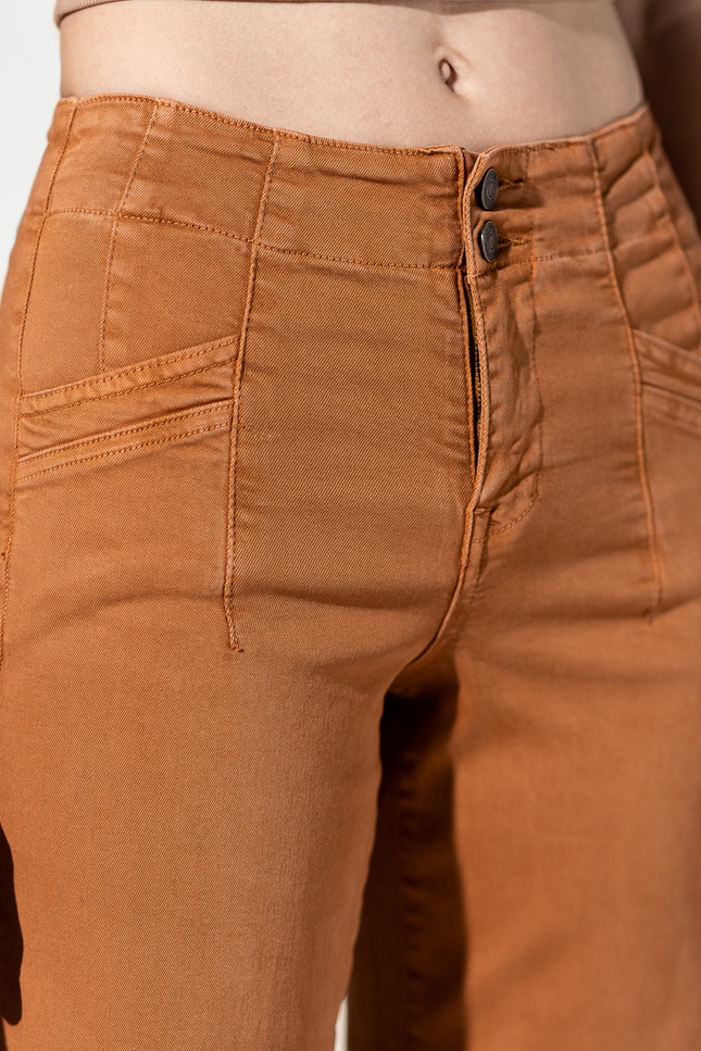 High Rise Wide Leg