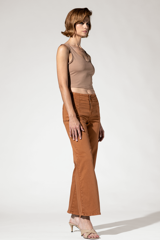 High Rise Wide Leg