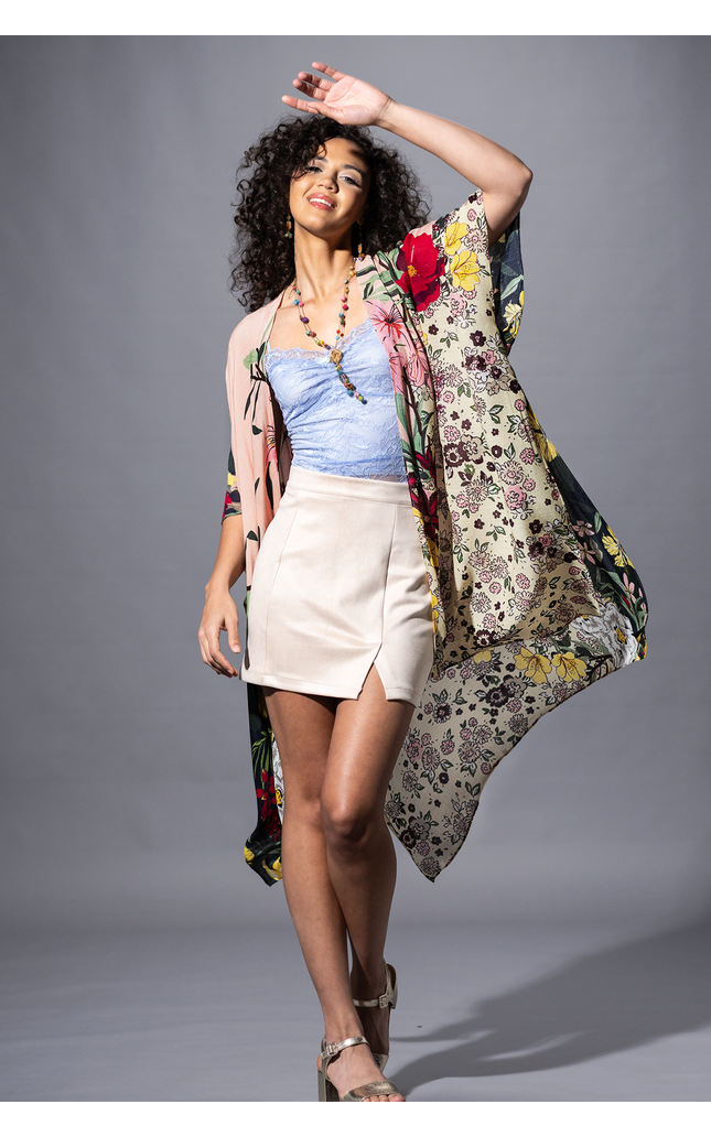 Blush Meadow Kimono
