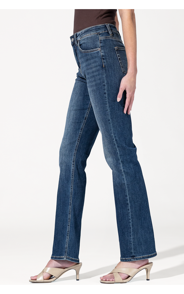 Carrie High Rise Straight Leg Jean