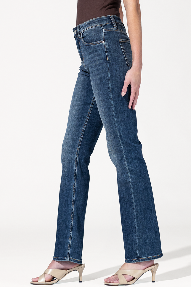 Carrie High Rise Straight Leg Jean