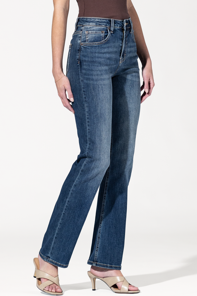 Carrie High Rise Straight Leg Jean