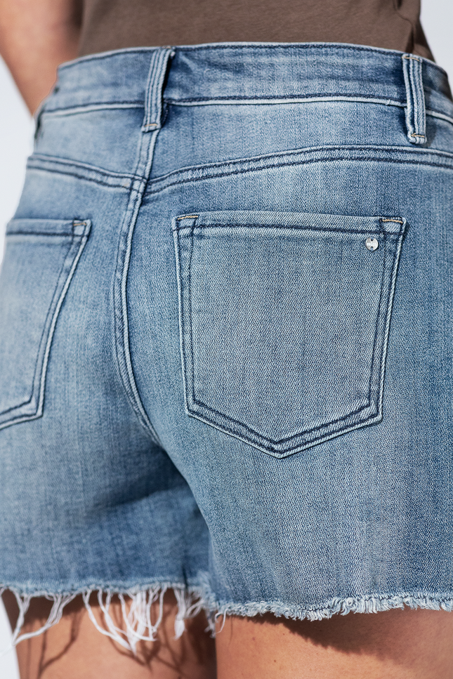 Sunday Fades Cut Off Fray Shorts