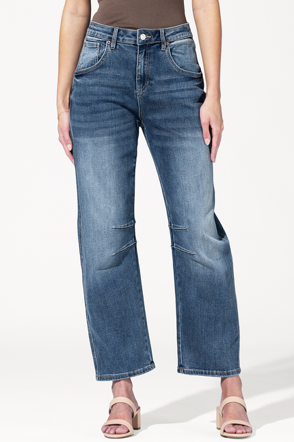 Bellflower Blues Barrel Jeans