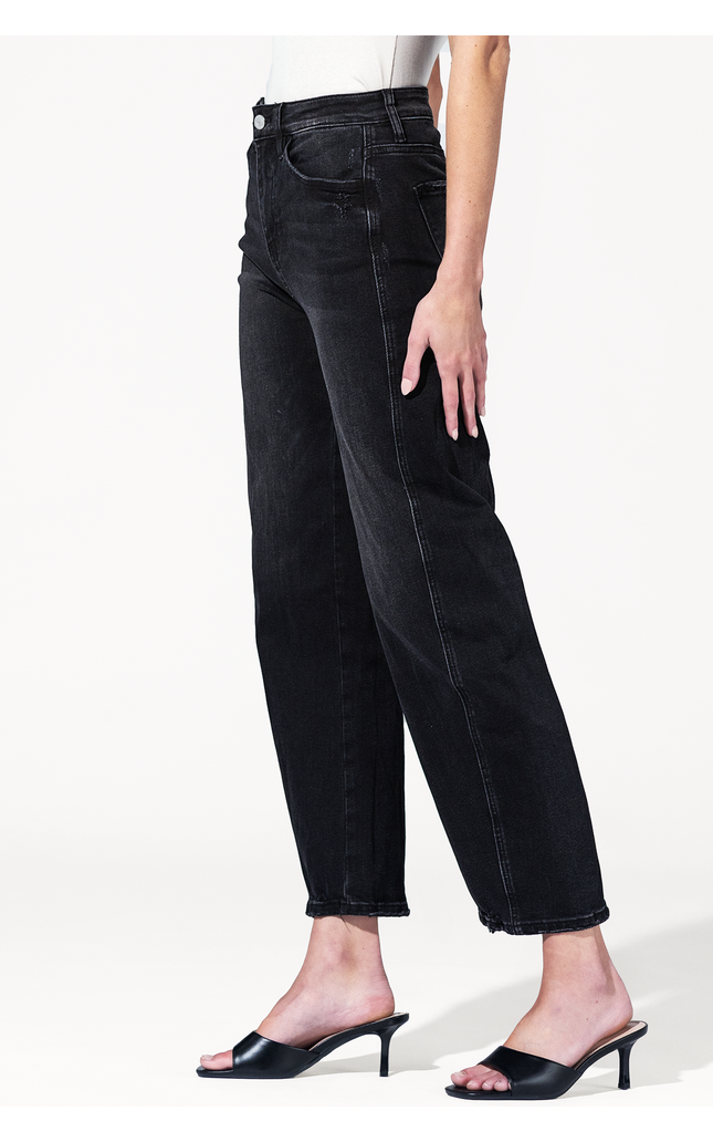 Super High Rise Barrel Jeans