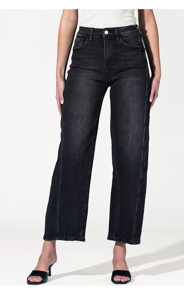 Super High Rise Barrel Jeans