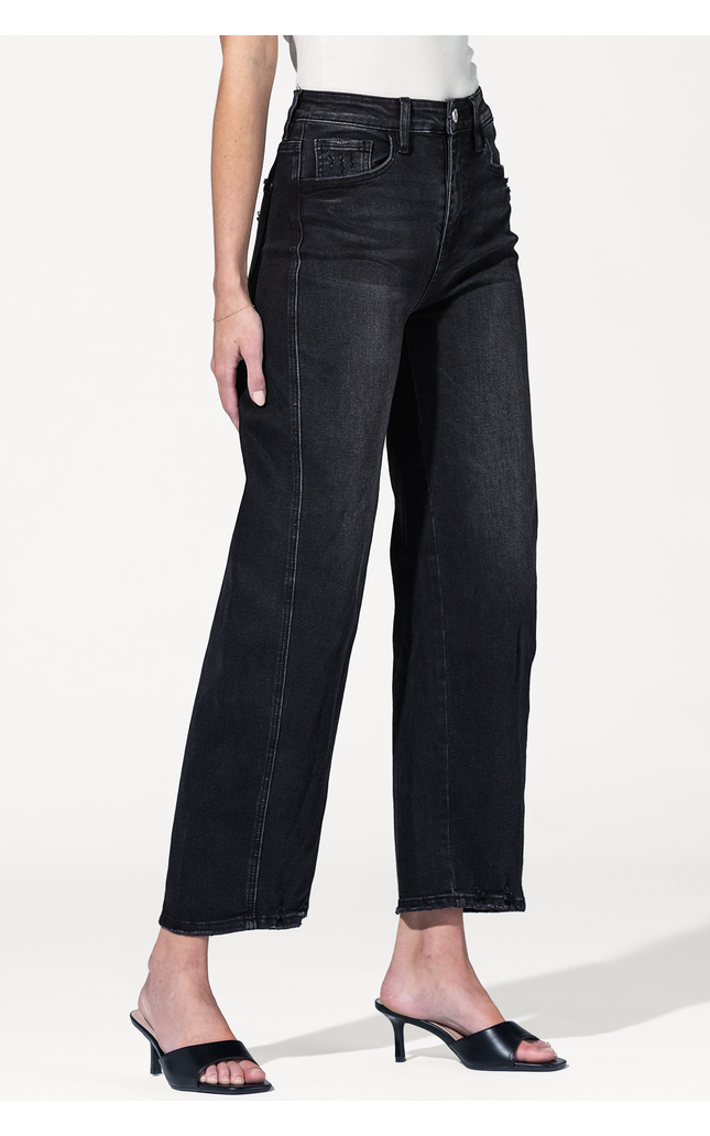 Super High Rise Barrel Jeans