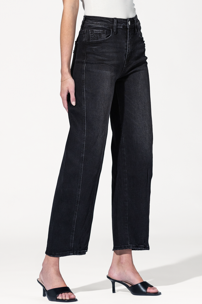 Super High Rise Barrel Jeans
