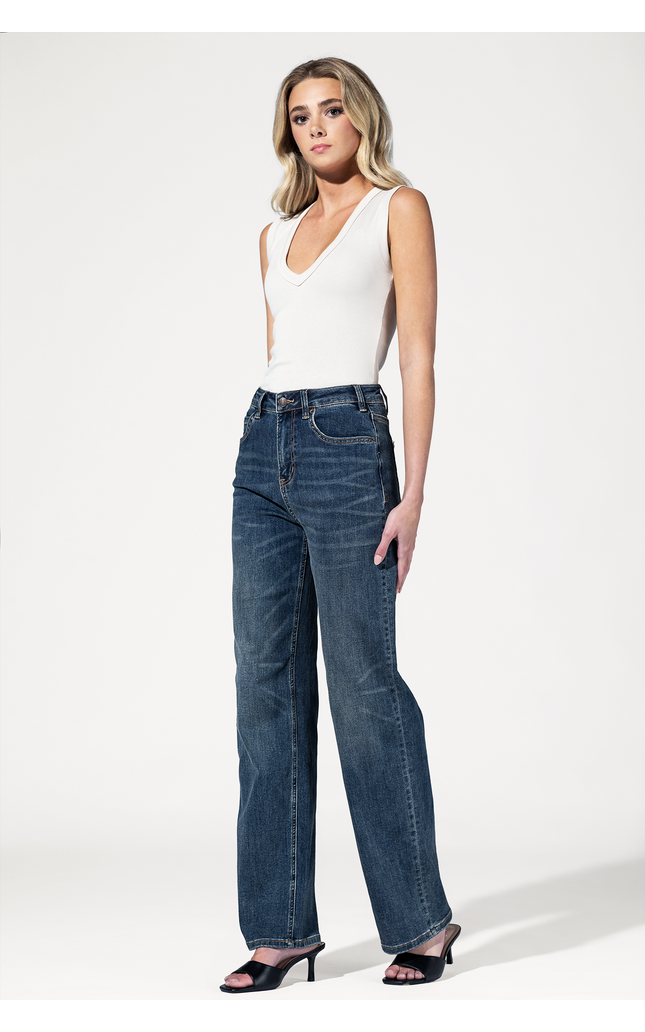 Bronco Blues Straight Leg Jeans