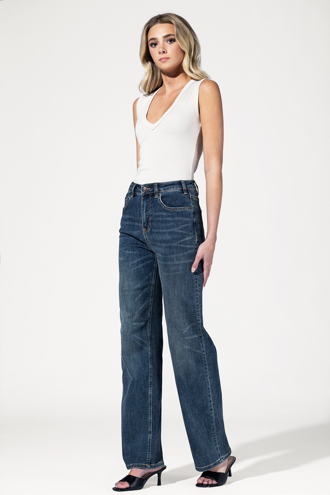 Bronco Blues Straight Leg Jeans