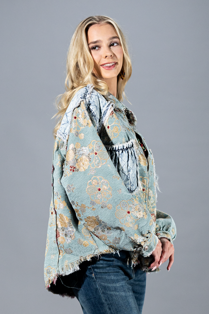 Patchwork Nomad Quilted Jacket