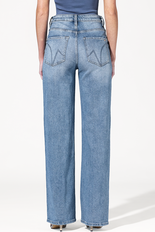 Super High Rise Wide Leg Jean