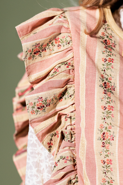 Wildflower Wallpaper Quilted Vest