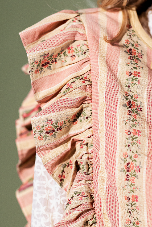 Wildflower Wallpaper Quilted Vest