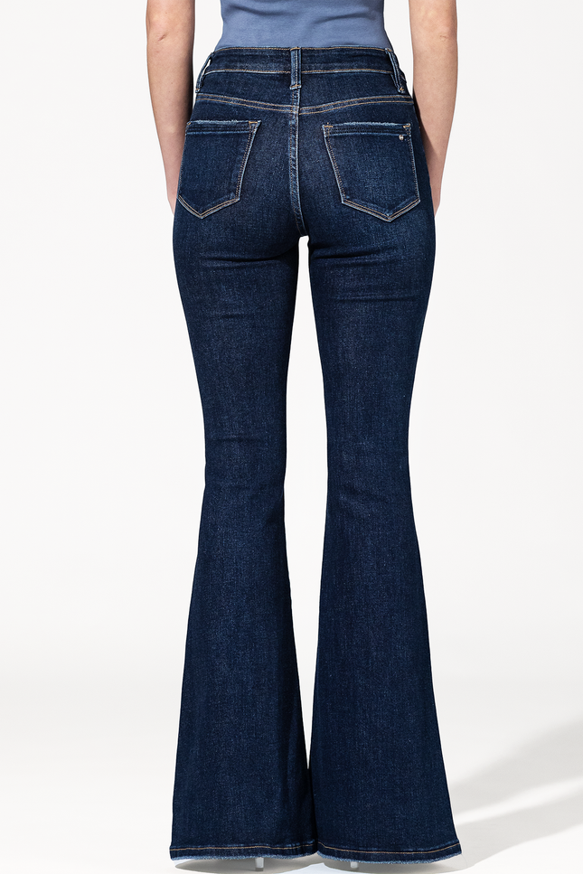 Jackie High Rise Flare Jean
