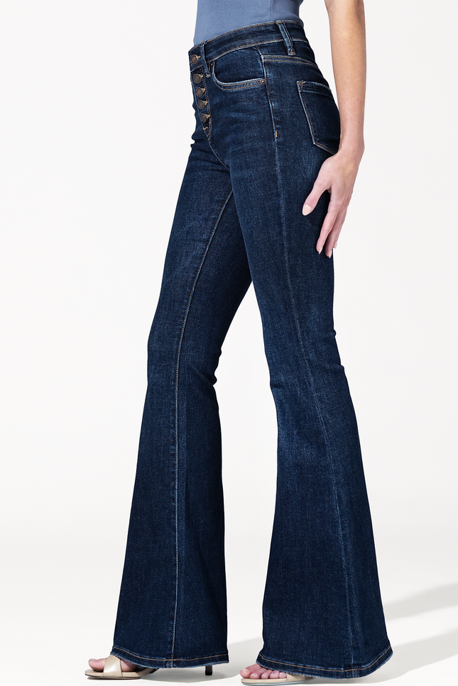 Jackie High Rise Flare Jean