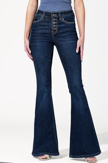 Jackie High Rise Flare Jean