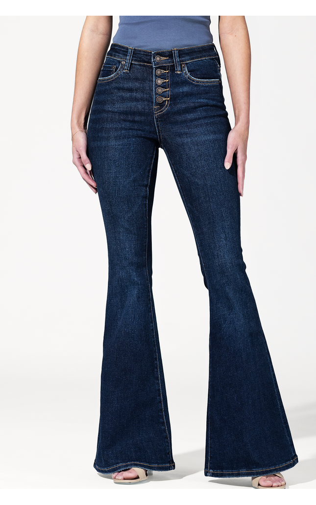 Jackie High Rise Flare Jean
