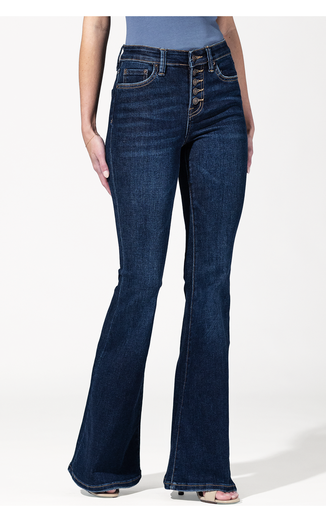 Jackie High Rise Flare Jean