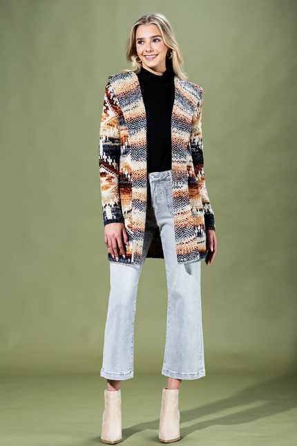 Desert Sunrise Hooded Cardigan