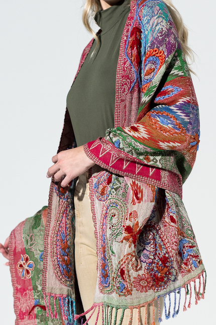 Rio Vista Wool Paisley Scarf