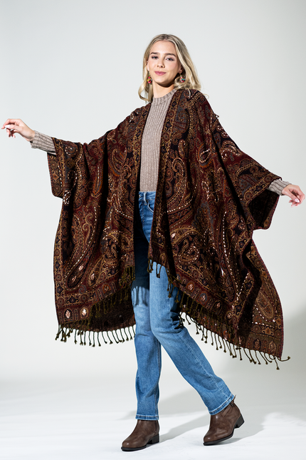 Masilla Hills Wool Ruana