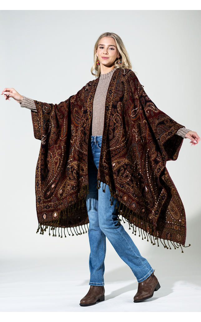 Masilla Hills Wool Ruana